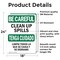 Signmission Safety Culture Sign, 18 in Width, Vinyl, Rectangle, Bilingual OS-2PACK-BC-D-1824-L-10021 - alternate 4